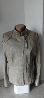 Leren Harley-Davidson jas dames L. Als nieuw., Harley Davidson, Beige, Maat 42/44 (L), Ophalen of Verzenden