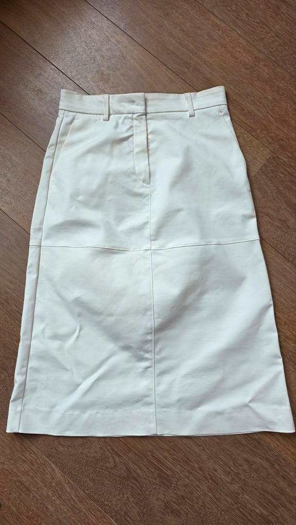 Vanilia Witte Winterrok maat 40, Kleding | Dames, Rokken, Zo goed als nieuw, Maat 38/40 (M), Wit, Knielengte, Ophalen of Verzenden
