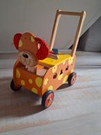 Houten Loopkar Hond met Vormen, Ophalen of Verzenden, Gebruikt, Overige typen, Met wieltjes