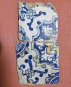 2 Portugese tegels, 17e eeuw, Verzenden