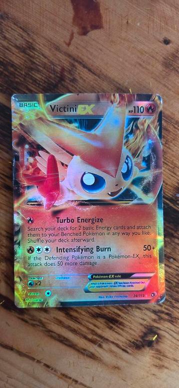 Victini EX - Pokémon kaart beschikbaar voor biedingen