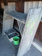 Steiger te koop, Doe-het-zelf en Verbouw, Steigers, Ophalen, Gebruikt, Gevelsteiger, 5 meter of hoger