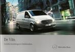 Folder Mercedes Vito, september 2011, Boeken, Auto's | Folders en Tijdschriften, Ophalen of Verzenden, Nieuw, Mercedes