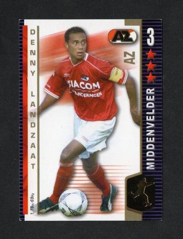 Voetbalkaart AZ Alkmaar Denny Landzaat Etc. 2004-2005. beschikbaar voor biedingen