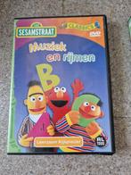 Sesamstraat muziek en rijmen DVD, Cd's en Dvd's, VHS | Kinderen en Jeugd, Gebruikt, Alle leeftijden, Kinderprogramma's en -films