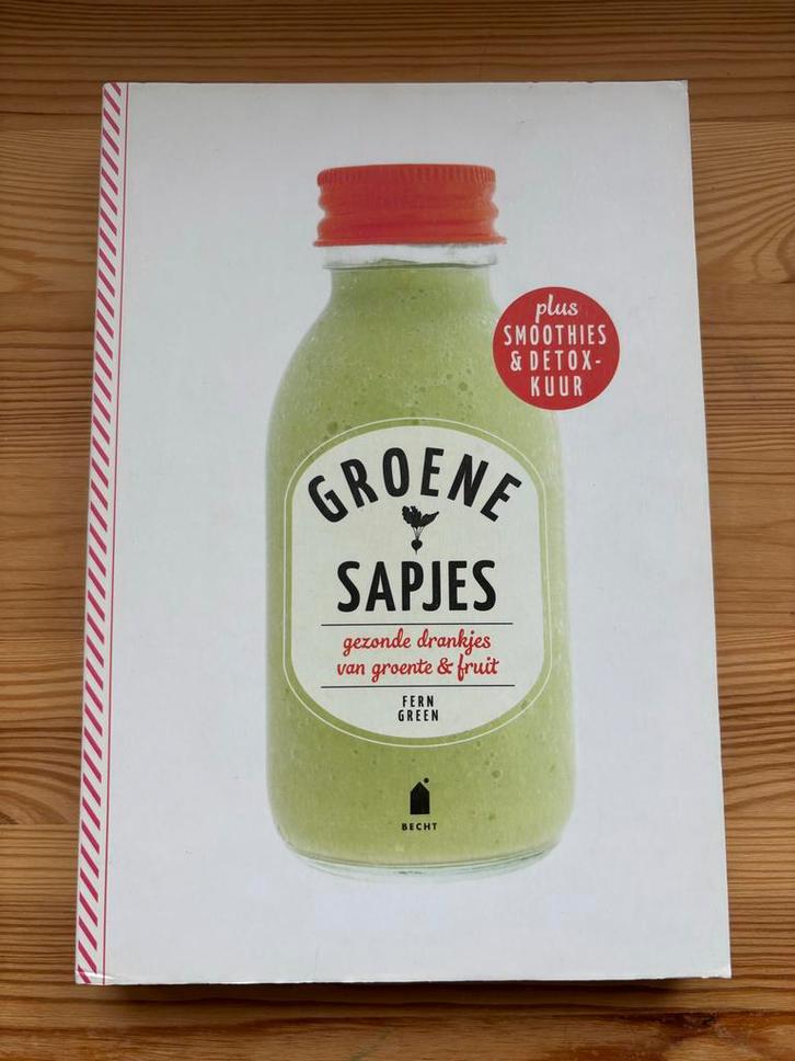 Groene Sapjes - Gezonde Drankjes Boek, Boeken, Kookboeken, Zo goed als nieuw, Voorgerechten en Soepen, Overige gebieden, Gezond koken