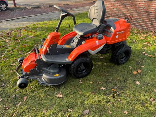 DEMO Husqvarna 214tc Frontmaaier Zitmaaier, Tuin en Terras, Zitmaaiers, Nieuw, 90 tot 120 cm, Elektrische starter, Mulchfunctie