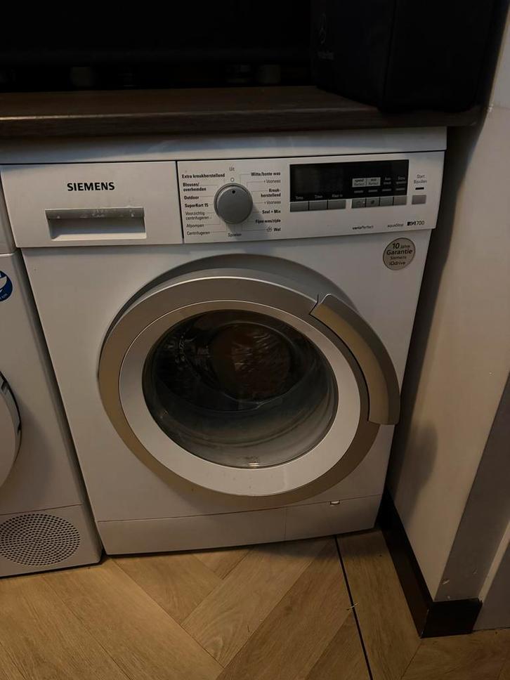Siemens iQ700 Wasmachine - Topmodel!, Witgoed en Apparatuur, Wasmachines, Gebruikt, Voorlader, 6 tot 8 kg, 85 tot 90 cm, 1600 toeren of meer