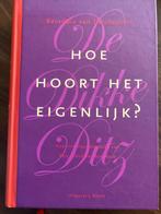 Hoe hoort het eigenlijk, Boeken, Verzenden, Zo goed als nieuw