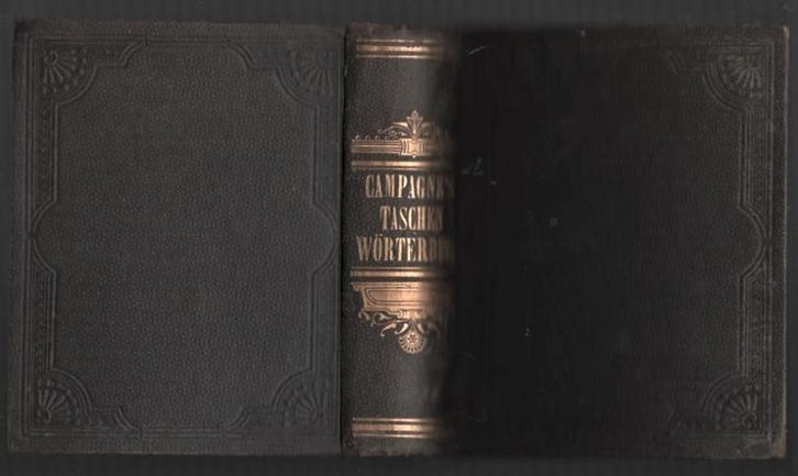 Campagne's Schoolwoordenboek ~ Hoogduitsch en Ned. ~ 1888, Antiek en Kunst, Antiek | Boeken en Bijbels, Verzenden