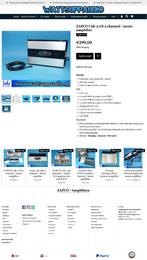 ZAPCO C2K-2.0X 2 kanaal / mono versterker Hi-end, Auto diversen, Autospeakers, Gebruikt, ., Ophalen of Verzenden, .