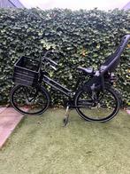 Zwarete Batavus damesfiets - met krat. Heel goede staat, Fietsen en Brommers, Ophalen, Versnellingen, Batavus, Zo goed als nieuw