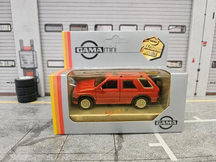 Gama Opel Frontera 1994 1/43 in ovp rood, Hobby en Vrije tijd, Modelauto's | 1:43, Zo goed als nieuw, Auto, Gama, Ophalen of Verzenden