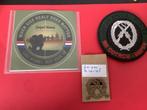 Set Commando Sniper emblemen, Verzamelen, Militaria | Algemeen, Ophalen of Verzenden, Landmacht, Nederland, Embleem of Badge