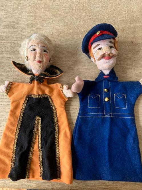 Curt Meissner jaren 60 unieke handpoppen van stof en vilt, Verzamelen, Poppen, Zo goed als nieuw, Pop, Levensecht of Reborn, Ophalen of Verzenden