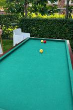 Biljart klein formaat 0,9m x 1,7m, Ophalen, Gebruikt, Biljarttafel