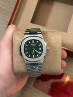 Patek Philippe Nautilus - Groene Wijzerplaat, Overige merken, Staal, Staal, Polshorloge
