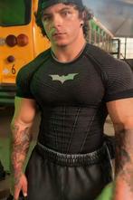 Youngla Batman Compression Shirt - Korte Mouw, Youngla, Zwart, Nieuw, Overige maten