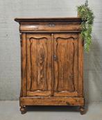 Antieke brocante Biedermeier meidenkast vintage linnenkast, Antiek en Kunst, Ophalen of Verzenden