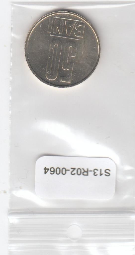 S13-R02-0064-M45 Romania 50  Bani UNC 2009 KM192, Postzegels en Munten, Munten | Europa | Niet-Euromunten, Overige landen, Verzenden