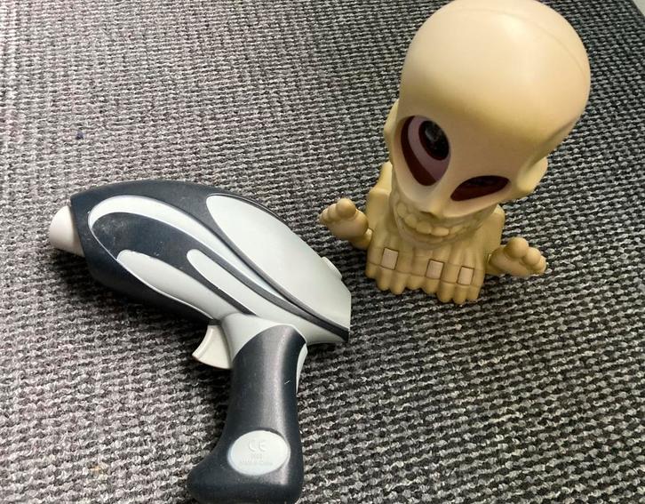 Schiet Spoken spel, Hobby en Vrije tijd, Gezelschapsspellen | Overige, Gebruikt, Ophalen of Verzenden