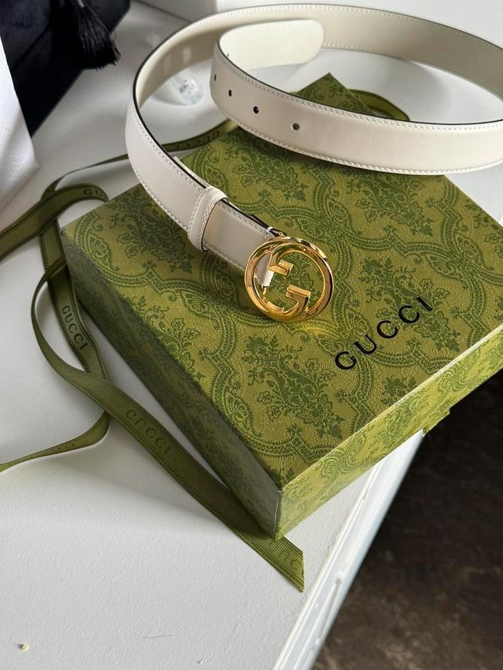 Gucci belt riem, Kleding | Dames, Riemen en Ceinturen, Zo goed als nieuw, Zwart, Ophalen of Verzenden