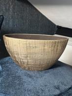 Kos mooie gouden ovale pot, Binnen, Ophalen of Verzenden, Zo goed als nieuw, Overige vormen