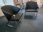 2x vintage Mondi Soft chair, Huis en Inrichting, Ophalen, Twee, Zwart, Zo goed als nieuw