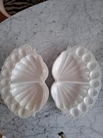 Oester of  Ei Salade plateaus Vintage, Ophalen of Verzenden