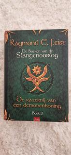 Razernij Demonenkoning - Feist, Ophalen of Verzenden, Gelezen, Raymond E. Feist