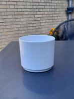 Overbloempot bloempot, Rond, Ophalen of Verzenden, Aardewerk, Minder dan 40 cm