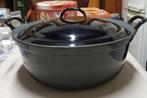 Grote zware gietijzeren braadpan., Huis en Inrichting, Keuken | Potten en Pannen, Ophalen of Verzenden, Gebruikt, Gietijzer, Koekenpan of Braadpan