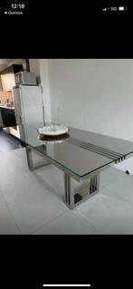 Garibaldi Eichholtz eettafel (Amersfoort), Ophalen, Gebruikt, Glas, 200 cm of meer