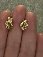 Gouden Knopjes Oorbellen, Sieraden, Tassen en Uiterlijk, Oorbellen, Ophalen of Verzenden, Zo goed als nieuw, Goud, Knopjes of Stekers