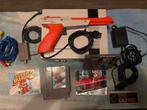 Nintendo NES Console + Games - Super Mario Bros. 2 & Duck Hu, Gebruikt, 2 spelers, Eén computer, Ophalen of Verzenden