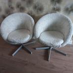 Ikea stoelen met vacht, Huis en Inrichting, Stoelen, Ophalen, Gebruikt, Twee, Wit