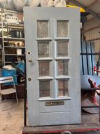 Voordeur deur messing knop en brievenbus, Ophalen, Zo goed als nieuw