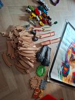Houten Treinbaan - Compleet!, Ophalen of Verzenden, Gebruikt, Overige typen