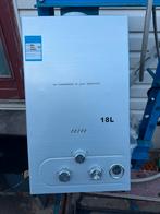 Geiser 18L Lpg/ brutaan/ propaan, Doe-het-zelf en Verbouw, Geisers en Boilers, Ophalen, Zo goed als nieuw