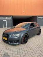 Audi A3 2.0 Tfsi 147KW AUT 3D 2006 Grijs, 4 cilinders, 1984 cc, Parkeersensor, Leder