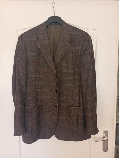 Corneliani vespa/scooter colbert, Kleding | Heren, Kostuums en Colberts, Zo goed als nieuw, Maat 52/54 (L), Bruin, Ophalen of Verzenden
