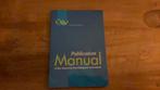 Publication Manual of the American Psychological Association, Ophalen of Verzenden, Alpha, Gelezen, WO