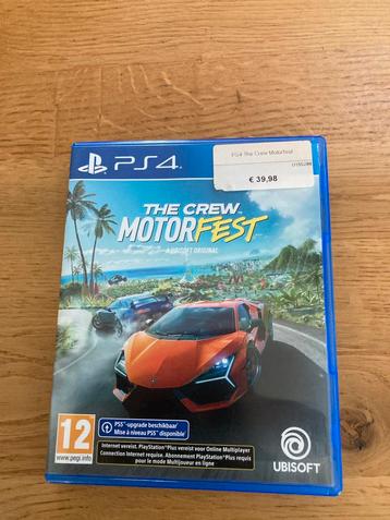 The Crew Motorfest - PS4 beschikbaar voor biedingen