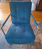 Moderne stoel, Huis en Inrichting, Stoelen, Blauw, Gebruikt, Ophalen of Verzenden, Metaal
