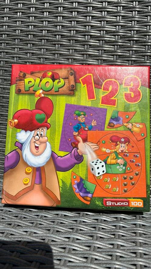 Plop spel - 1 2 3, Hobby en Vrije tijd, Gezelschapsspellen | Overige, Zo goed als nieuw, Ophalen of Verzenden