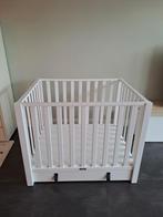 Bopita box met lade, boxmatras en Koeka boxkleed, Kinderen en Baby's, Boxen, Ophalen of Verzenden, Zo goed als nieuw, Lade