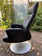 Desede DS 256 De Sede draaifauteuil leer, Ophalen, Gebruikt, Chique loungen Klassiek Tijdloos, 75 tot 100 cm