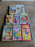 8 Popeye Videobanden., Alle leeftijden, Ophalen of Verzenden, Gebruikt, Tekenfilms en Animatie