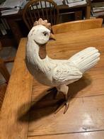 Decoratie Haan / Kip Hout, Huis en Inrichting, Woonaccessoires | Overige, Ophalen of Verzenden, Gebruikt