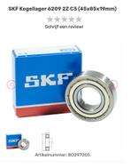 SKF Kogellager 6209 2Z C3 (45x85x19mm), Doe-het-zelf en Verbouw, Gereedschap | Machine-onderdelen en Toebehoren, Ophalen of Verzenden